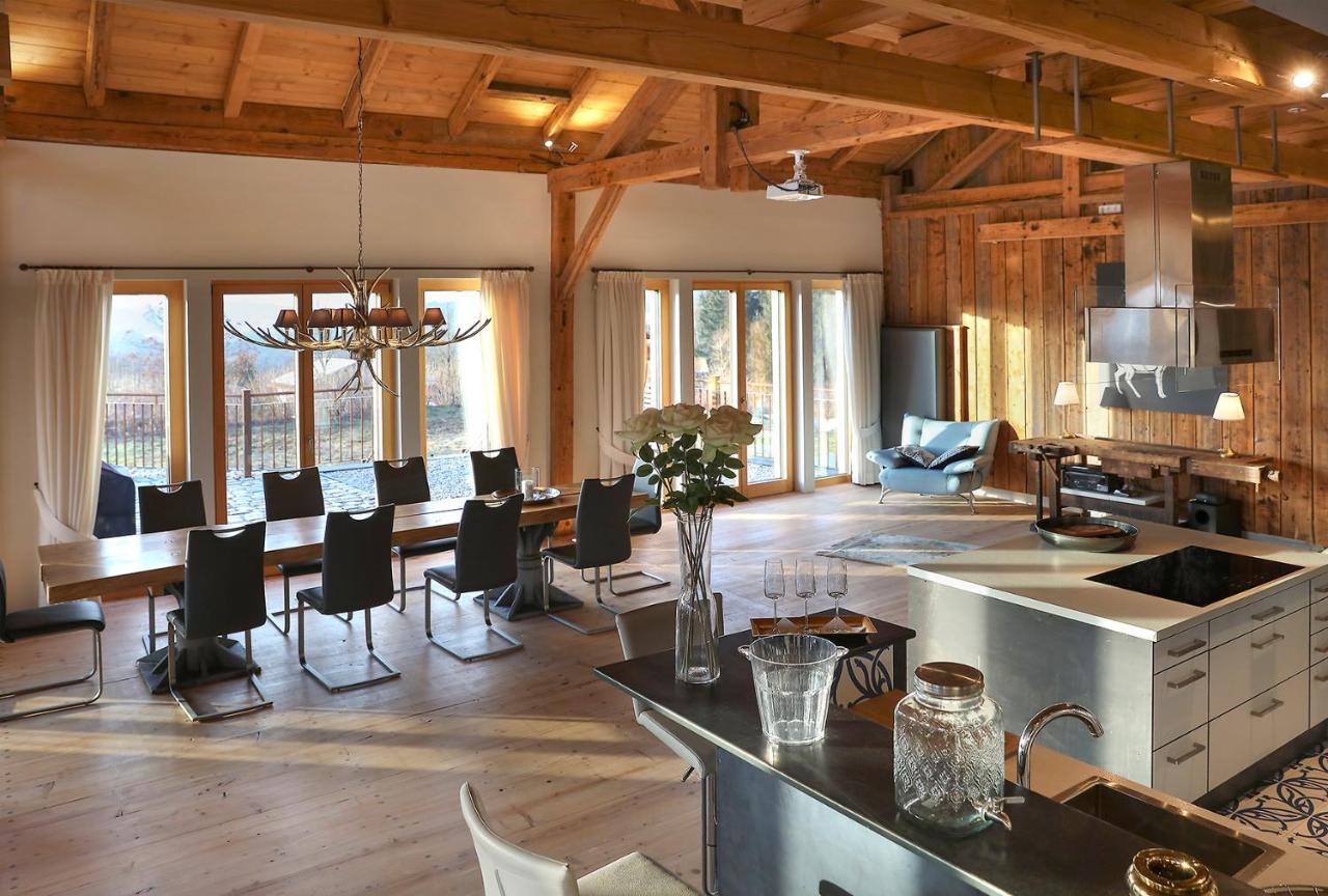Private Luxury Chalet Siegsdorf Luaran gambar