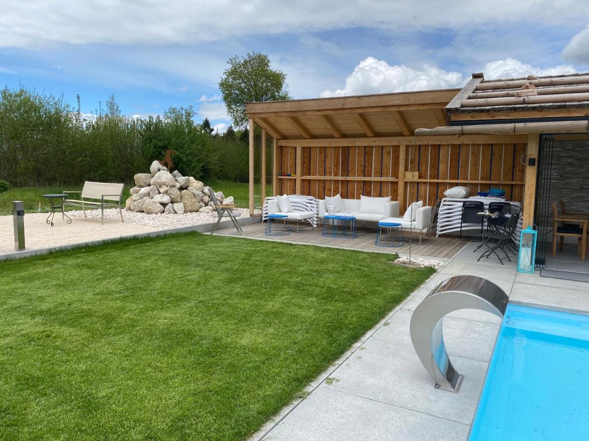 Private Luxury Chalet Siegsdorf Luaran gambar