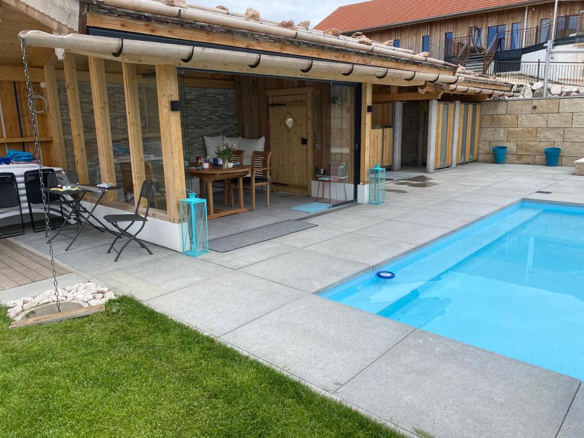 Private Luxury Chalet Siegsdorf Luaran gambar